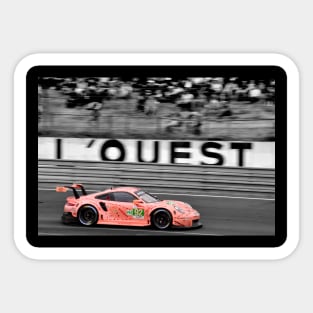 Porsche 911 RSR 24 Hours of Le Mans 2018 Sticker